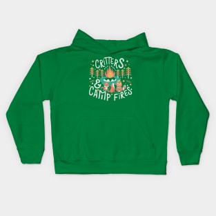 Critters and Campfires Kids Hoodie